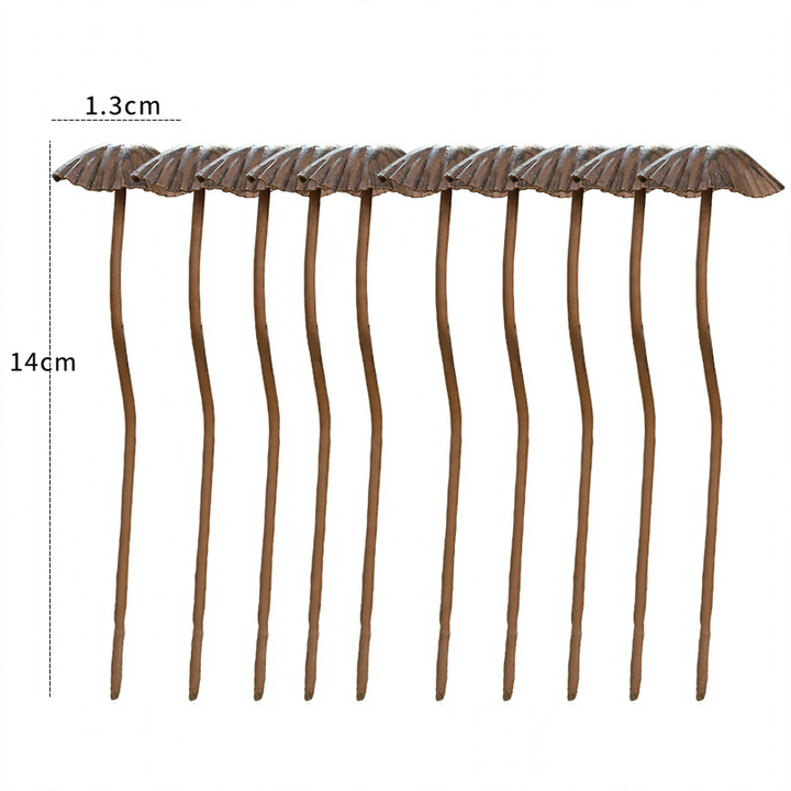 Pilz-Blumenstecker aus Metall für Garten und Haus