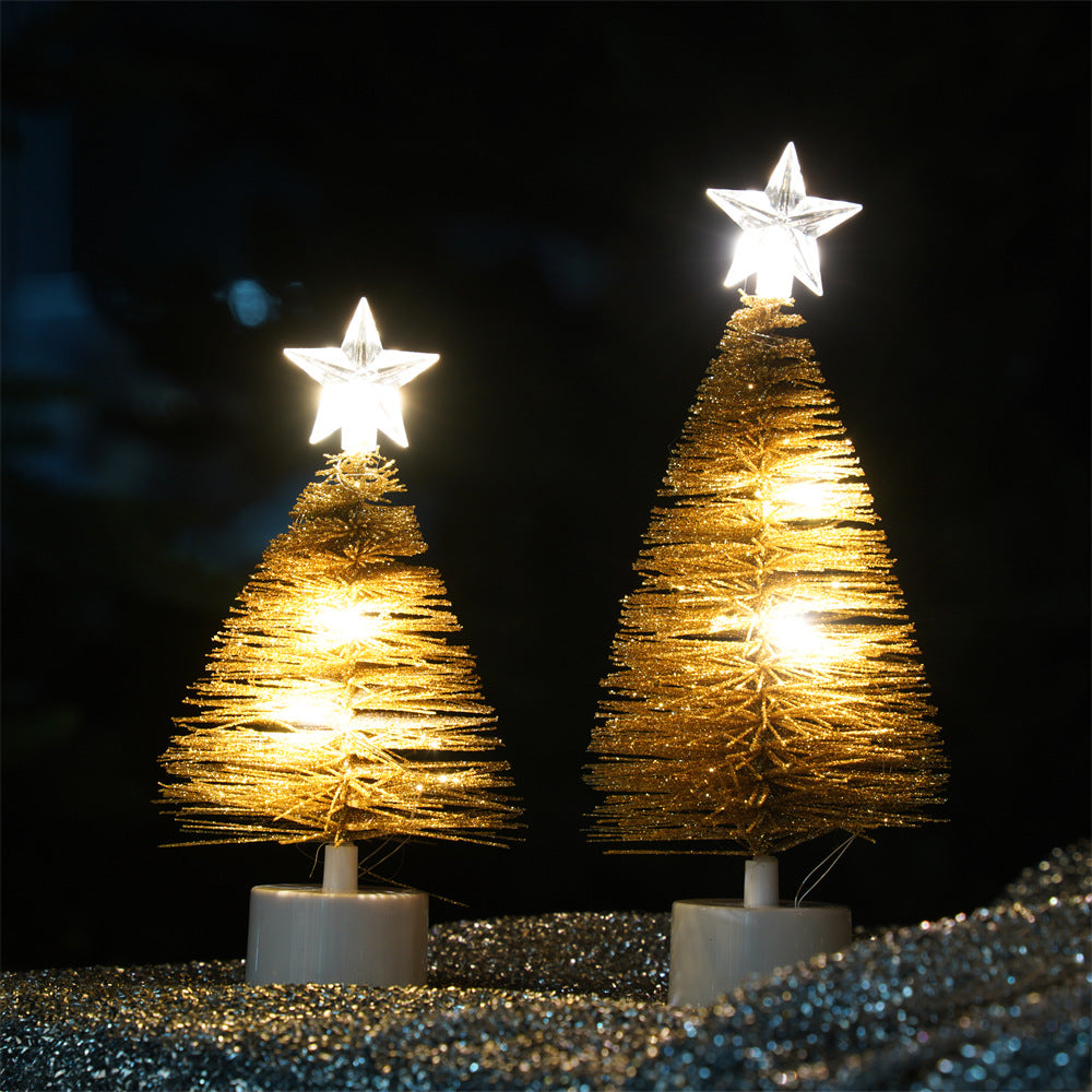 Beleuchteter Weihnachtsbaum-Spitzenstern, 15 cm oder 20 cm