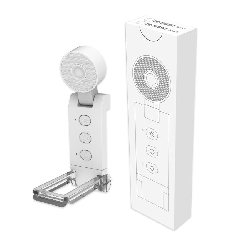 Faltbare LED-Klemmleuchte, USB-aufladbar