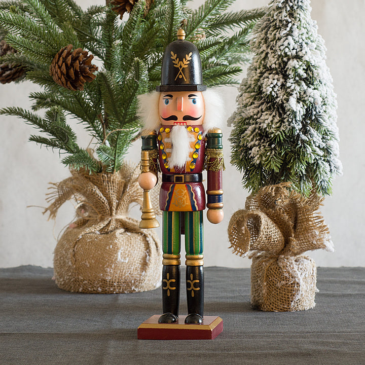 Nussknacker-Soldat aus Massivholz, 30 cm