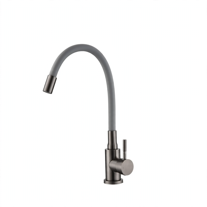 Küchenarmatur Edelstahl 304, Einhebel-Mischbatterie