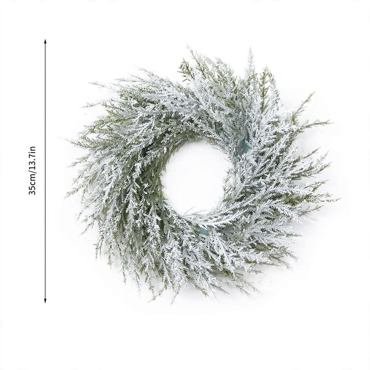 Künstlicher Weihnachtskranz aus Kunststoff, 10-30 cm