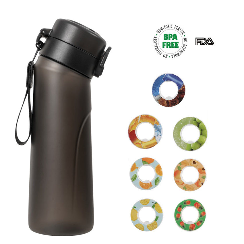 Tritan-Sportflasche mit Geschmacksringen, 750 ml