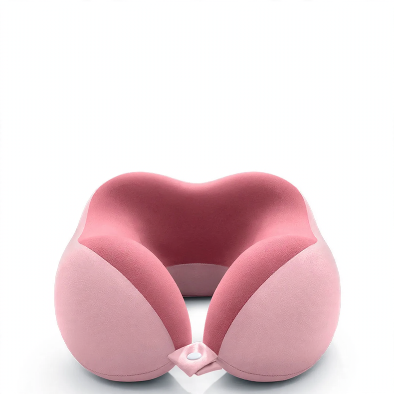 Memory-Foam U-Kissen mit 360°-Nackenstütze