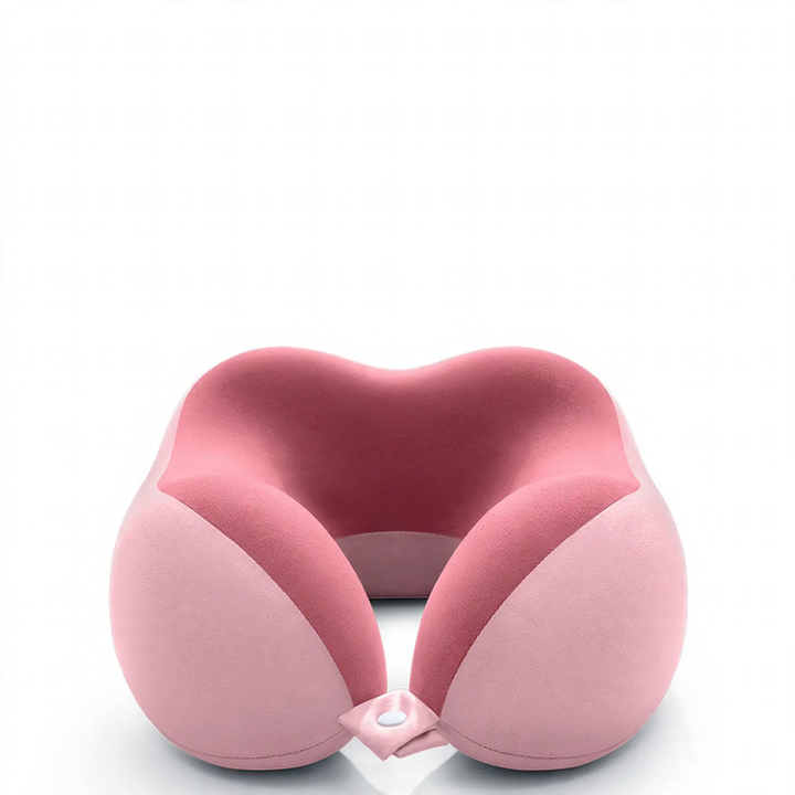 Memory-Foam U-Kissen mit 360°-Nackenstütze