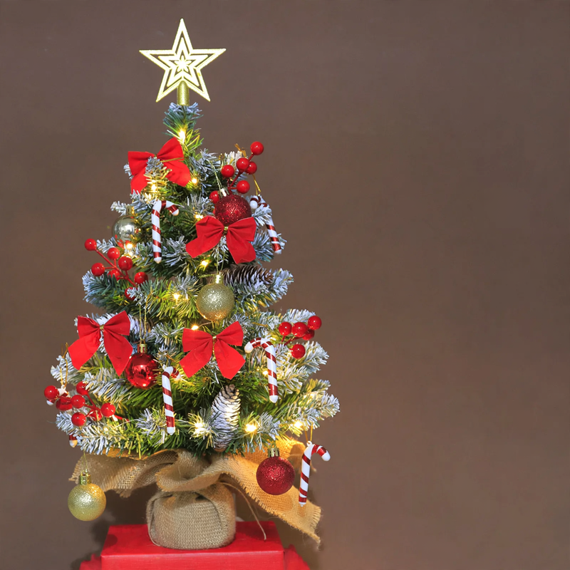 Mini-Weihnachtsbaum, beschneit, 45/60 cm