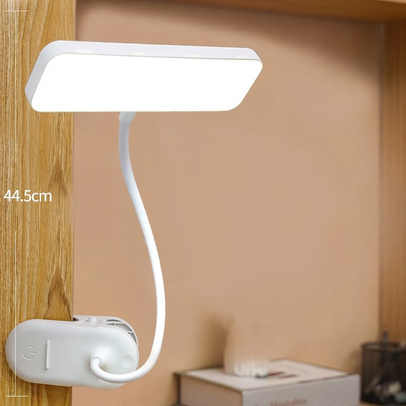 Vielseitige LED-Klemmleuchte für Studium und Alltag