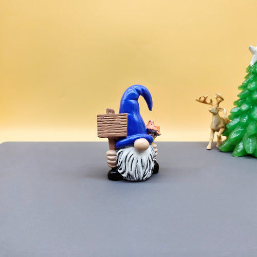Mini-Zwerg, gesichtslos, Harz-Figur, 7x4,5x8,5 cm