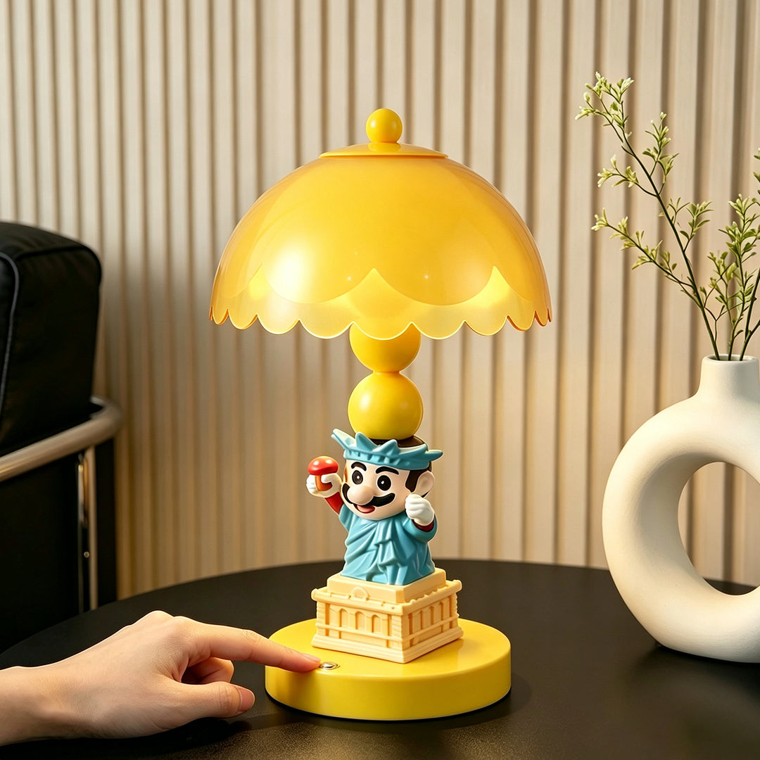 Super-Mario-Tischlampe, Cartoon-Design