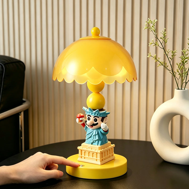 Super-Mario-Tischlampe, Cartoon-Design