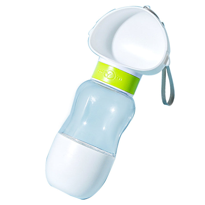 Tragbare Wasserflasche für Haustiere, 600 ml