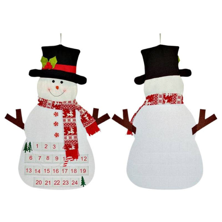 DIY Filz-Weihnachtsbaum-Adventskalender für Kinder