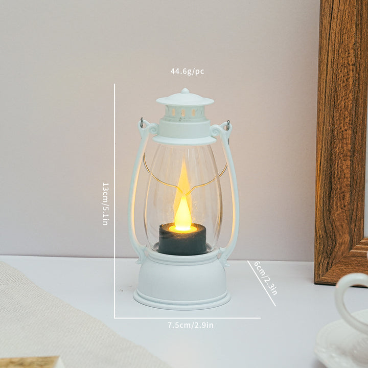 Dekorative LED-Laterne im Vintage-Stil