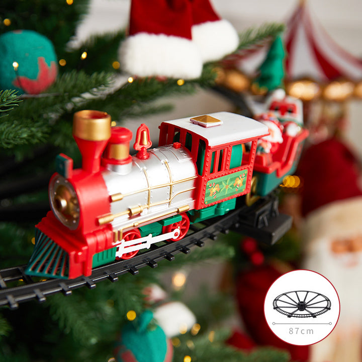Beleuchteter und rotierender Weihnachtsbaum-Stern