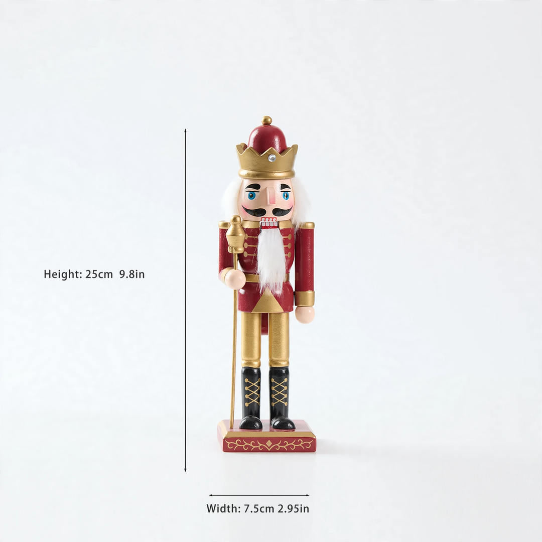Dekorativer Nussknacker-Soldat, 30 cm oder 38 cm
