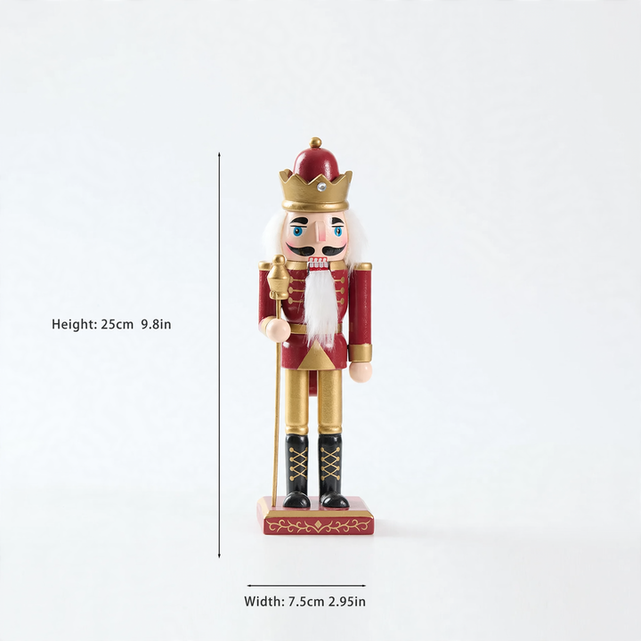 Dekorativer Nussknacker-Soldat, 30 cm oder 38 cm