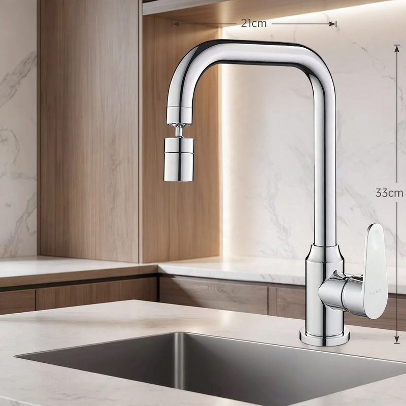 Edelstahl-Wasserhahn für Küche, Misch- oder Kaltwasser