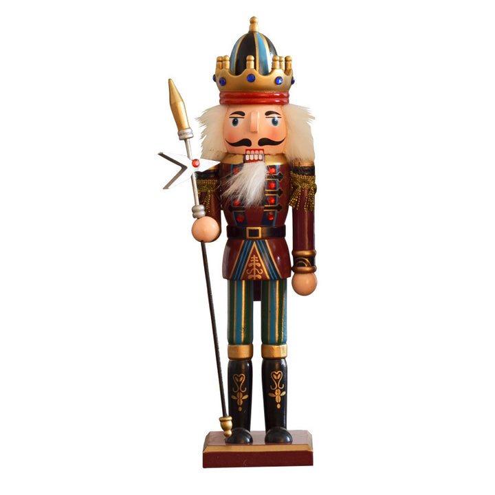 Nussknacker-Soldat aus Massivholz, 30 cm