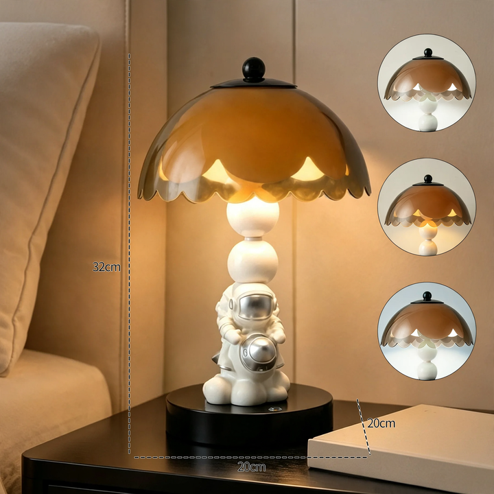 Cartoon Astronaut Nachttischlampe