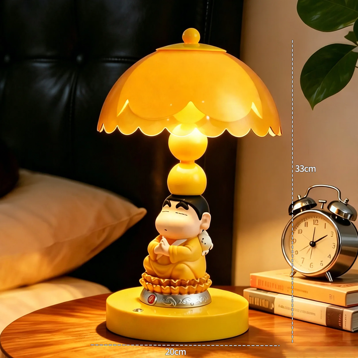Shin-Chan-Tischlampe im Cartoon-Stil