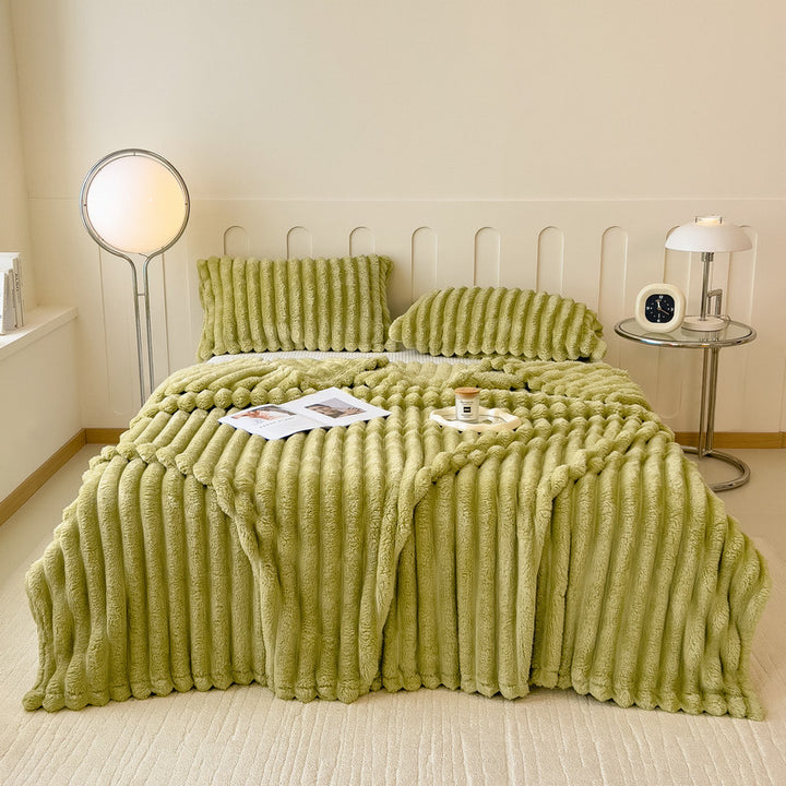 Milchfaser-Decke, nordischer Stil, extra dick