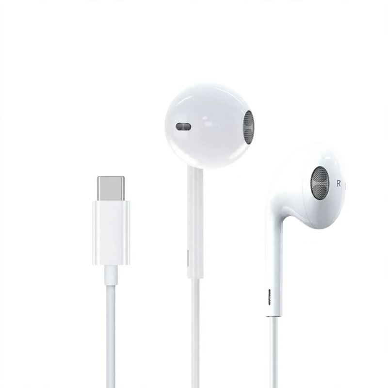 USB-C Kopfhörer mit Silikonaufsätzen