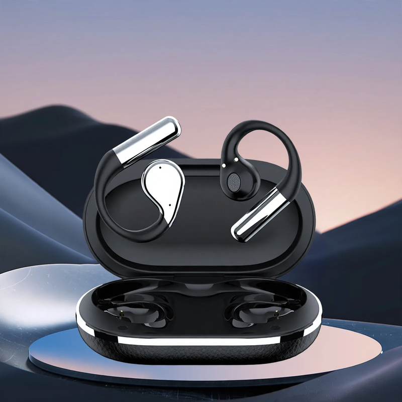 Offene Bluetooth-Kopfhörer mit LCD-Display