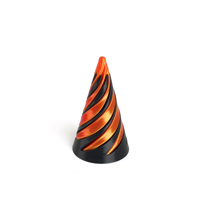 3D-gedrucktes Spiral-Pyramiden-Spielzeug
