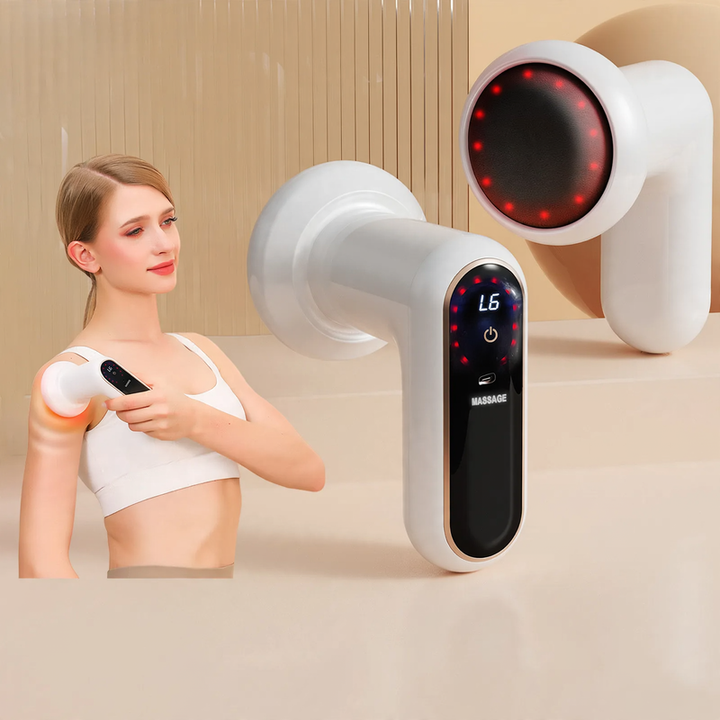 Tragbarer elektrischer Massagestab mit Vibration