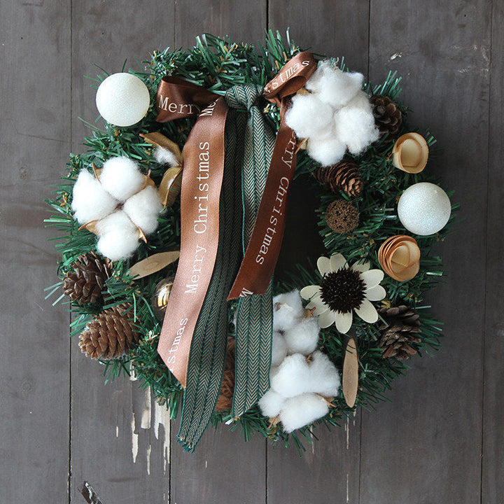 Weihnachtskranz aus PVC, 30 cm