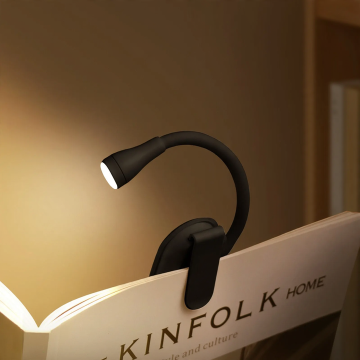 Flexible LED-Klemmleuchte mit einstellbarem Licht