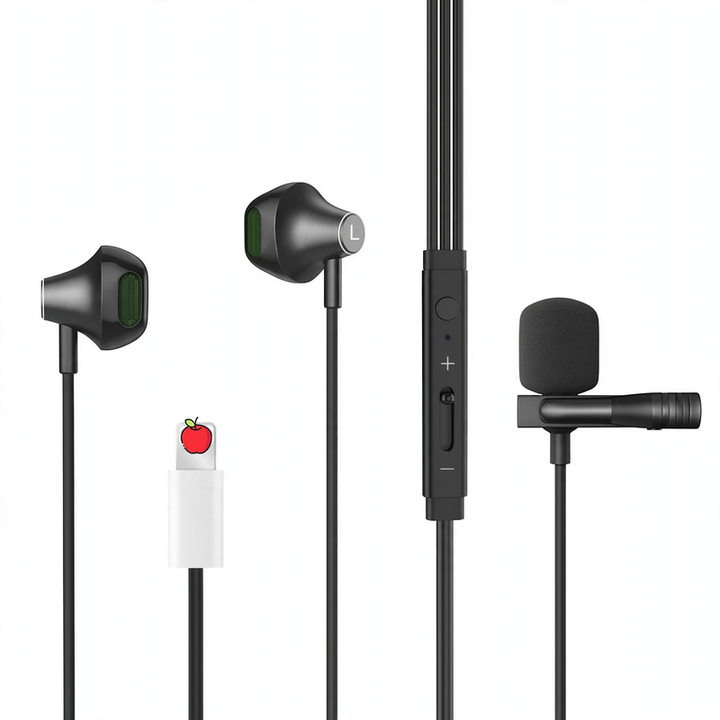 USB-C Kopfhörer mit Silikonaufsätzen