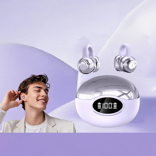 Ohrklemmen-Bluetooth-Kopfhörer mit KI-Übersetzung