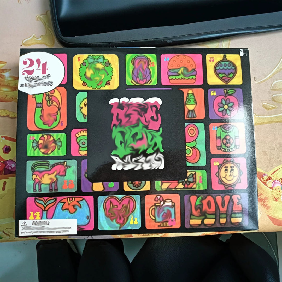 Adventskalender-Geschenkbox mit Stressabbau-Spielzeug