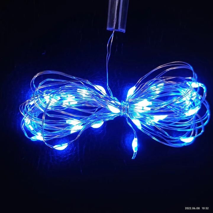 LED-Lichterkette mit Kugeln, 3 m