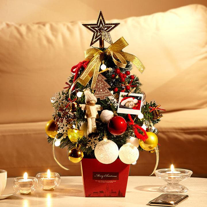 Mini-Weihnachtsbaum, 50 cm, inklusive Beleuchtung