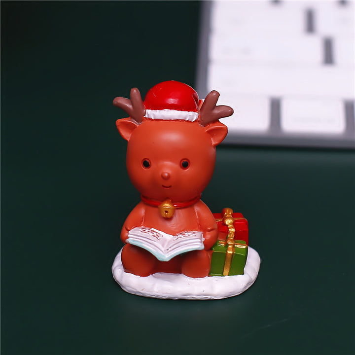 Dekorative Weihnachts-Schneekugel mit Licht