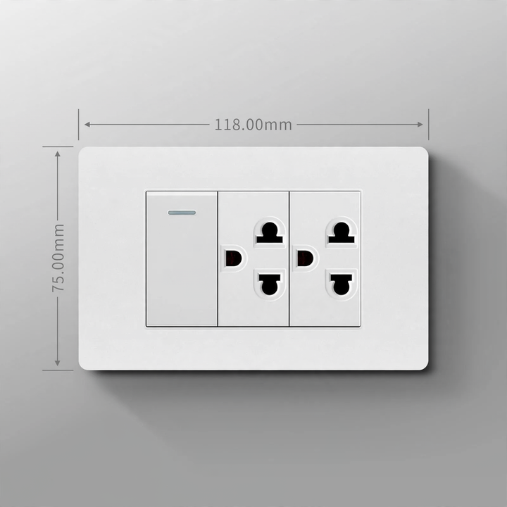 Steckdose 16A europäischer Standard mit USB