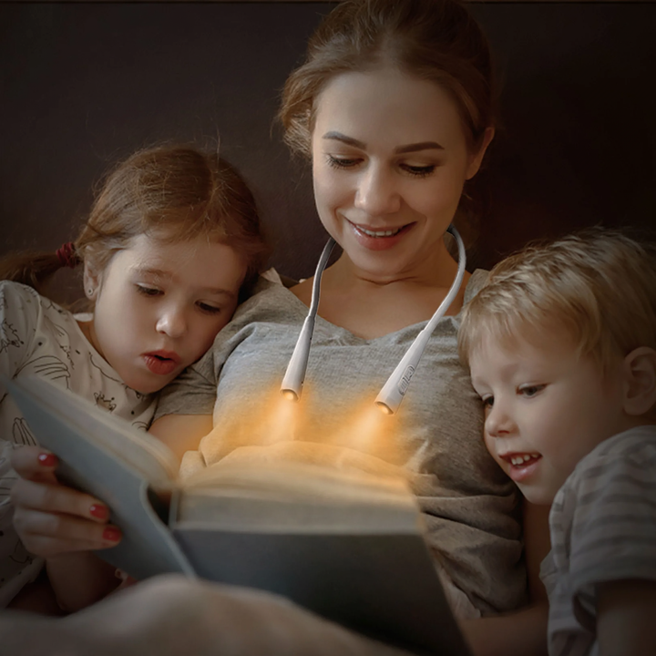 LED-Nackenleuchte für freihändiges Lesen