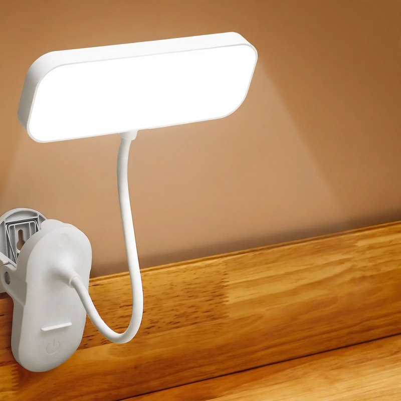 Vielseitige LED-Klemmleuchte für Studium und Freizeit
