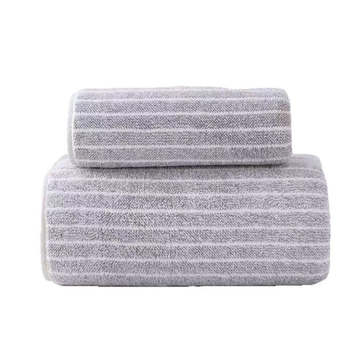 Badetuch-Set aus Korallenfleece, 2-teilig