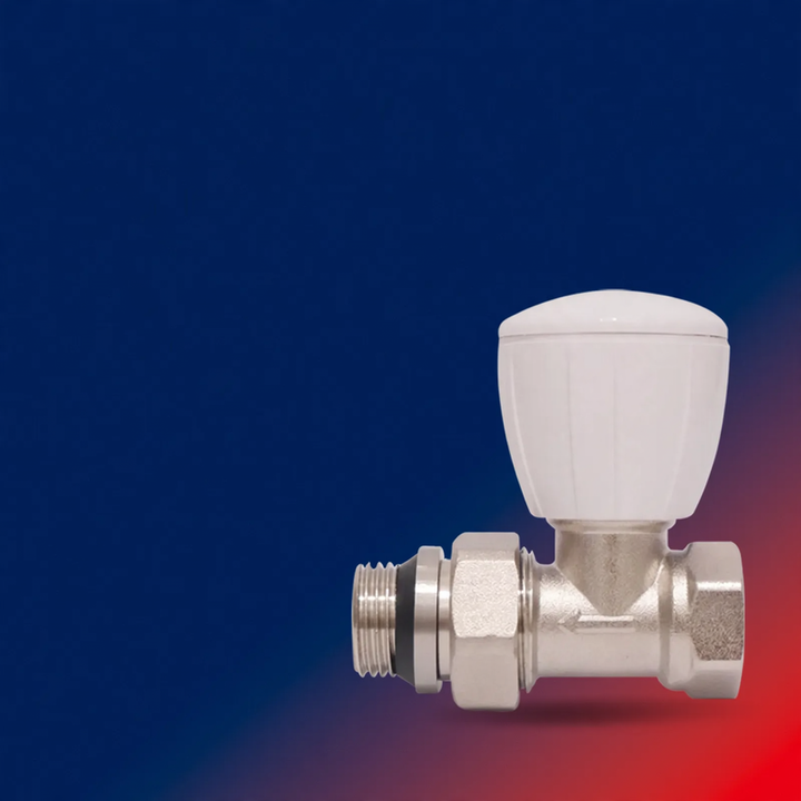 Thermostatventil für Heizkörper, Messing