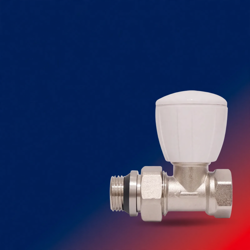 Thermostatventil für Heizkörper, Messing