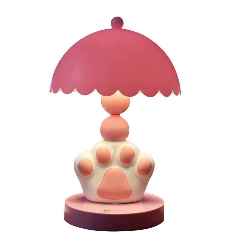 Moderne Katzenpfoten-Tischlampe