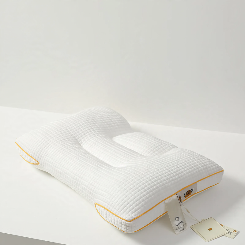 Ergonomisches Kopfkissen mit Sojafaser-Füllung