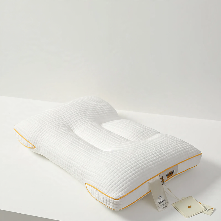 Ergonomisches Kopfkissen mit Sojafaser-Füllung
