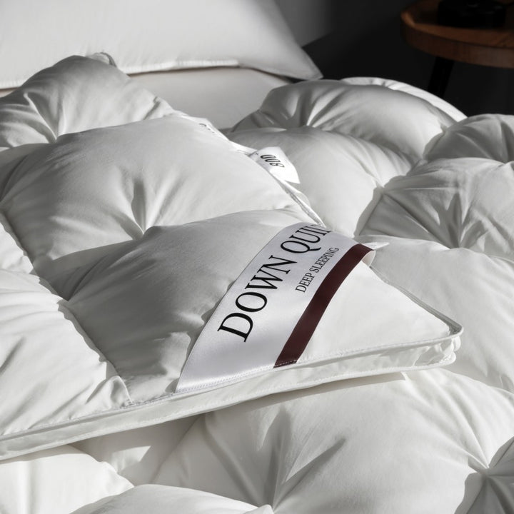Gänsedaunenbett, 95% Weiße Gänsedaunen, Winterbett