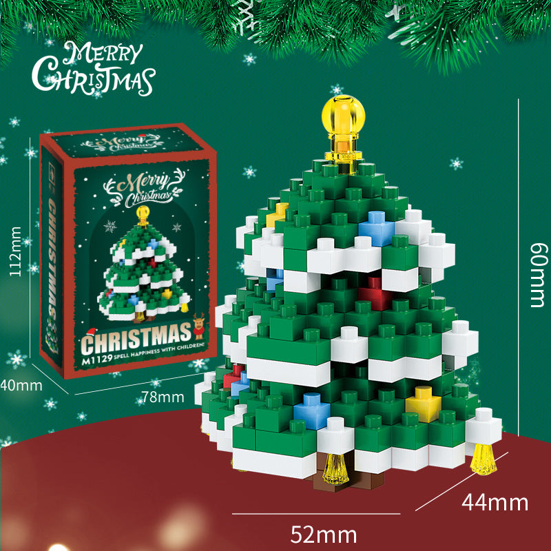 Weihnachts-Klemmbaustein-Set für Kinder