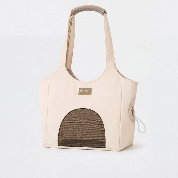 Haustier-Handtasche aus Leinwand, atmungsaktiv