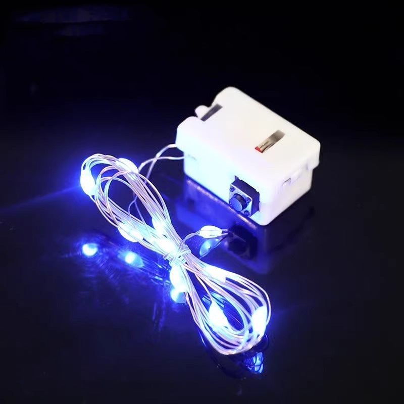 LED-Kupferdraht-Lichterkette mit Batteriebox